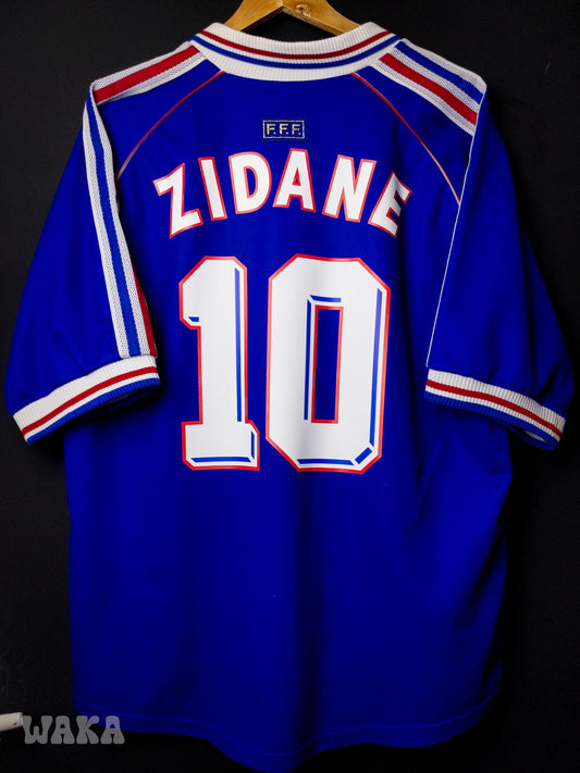 France 1998 - Zidane - Home Shirt - XL
