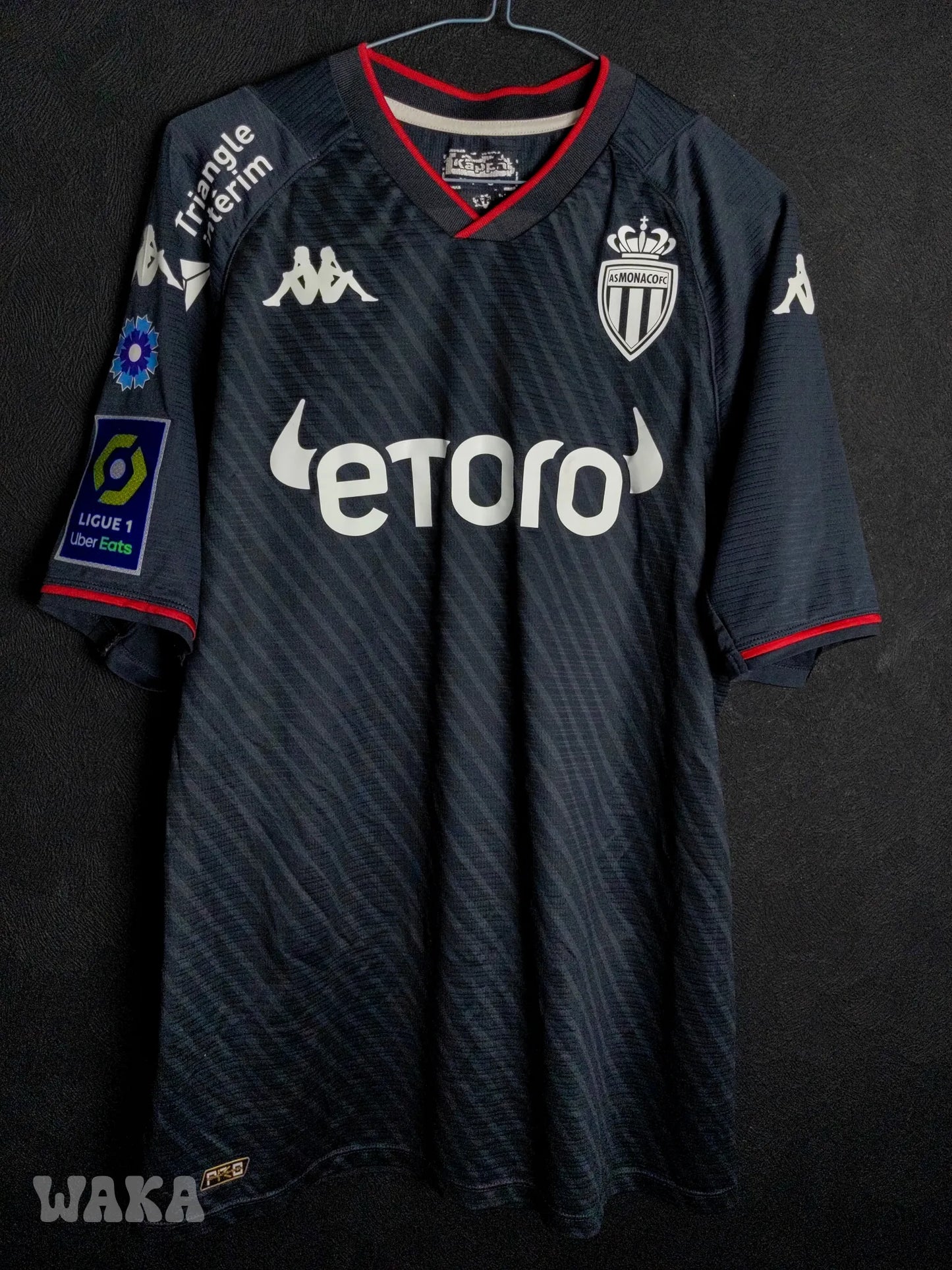 AS Monaco 2021/2022 - Kevin Volland *MATCH WORN*