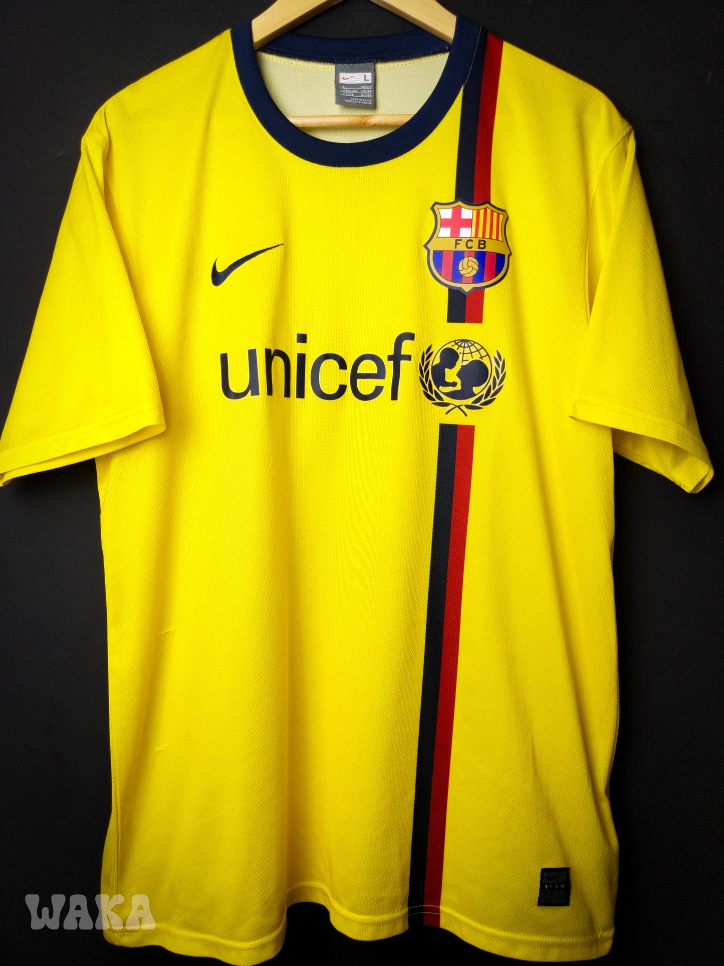 FC Barcelone 2008/2009 - Iniesta - Away shirt - L
