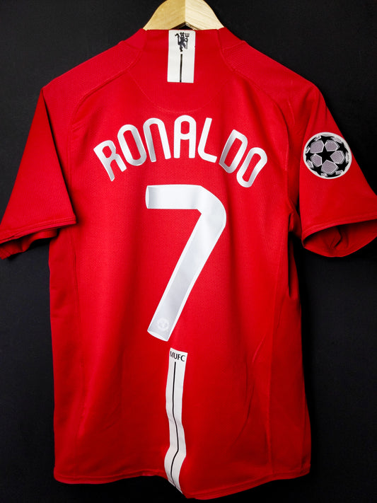 Manchester United 2007/2008/2009 - Cristiano Ronaldo - Home Shirt - S