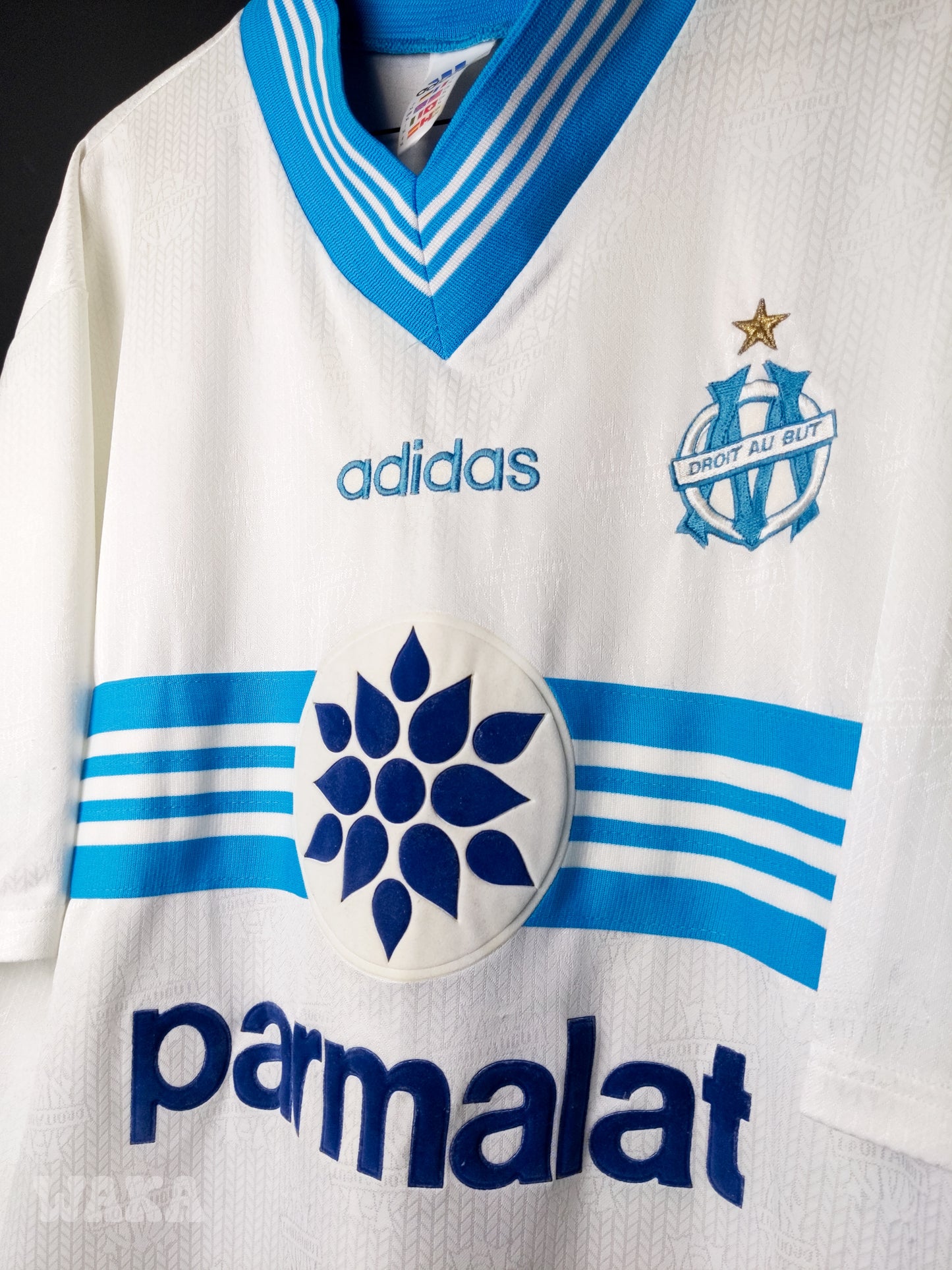OM Olympique de Marseille 1996/1997 - Home shirt - XL