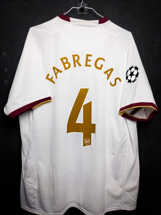 Arsenal 2007/2008 - Fabregas - Away shirt - XL