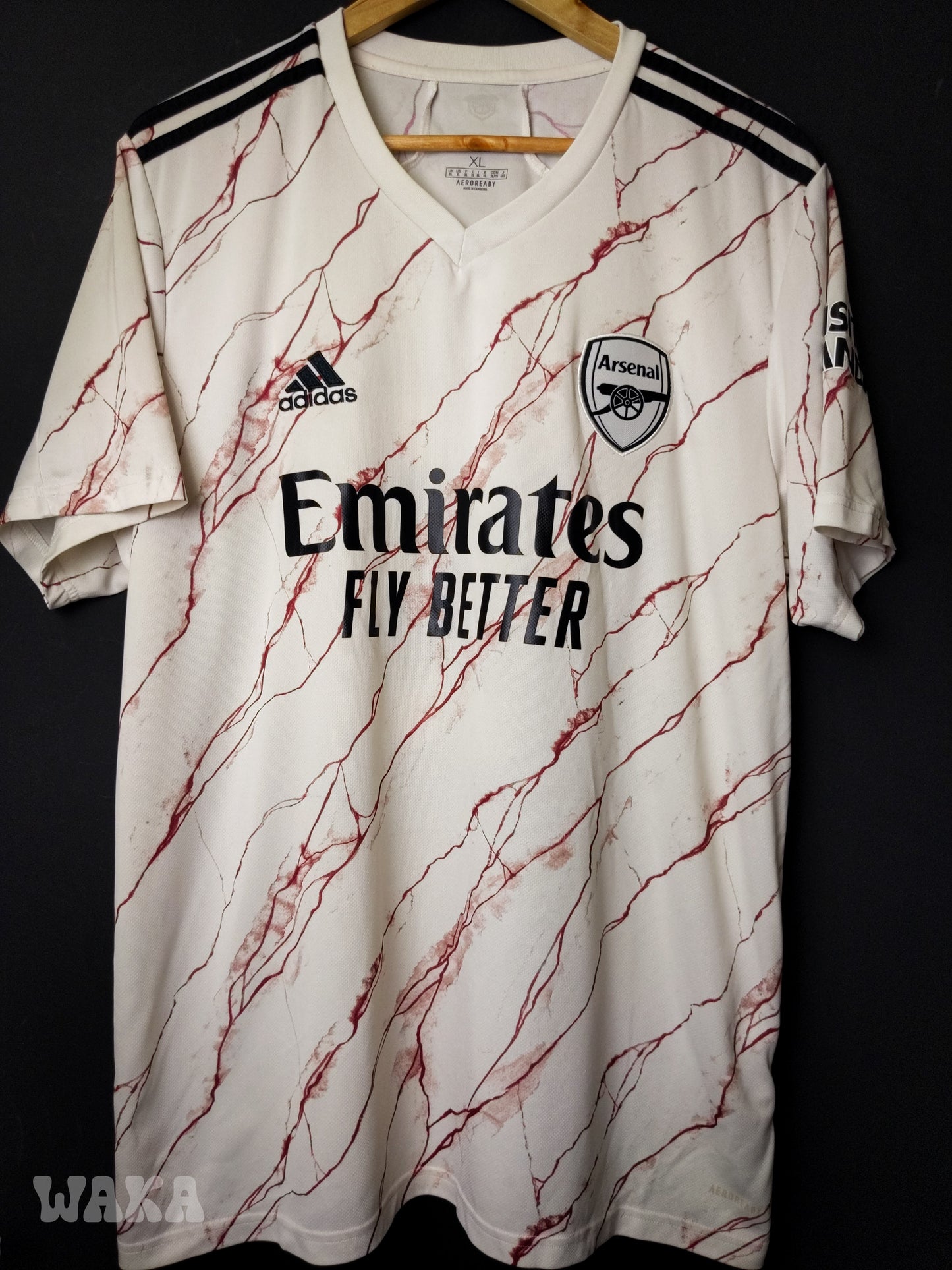 Arsenal 2020/2021 - David Luiz - Away shirt - XL