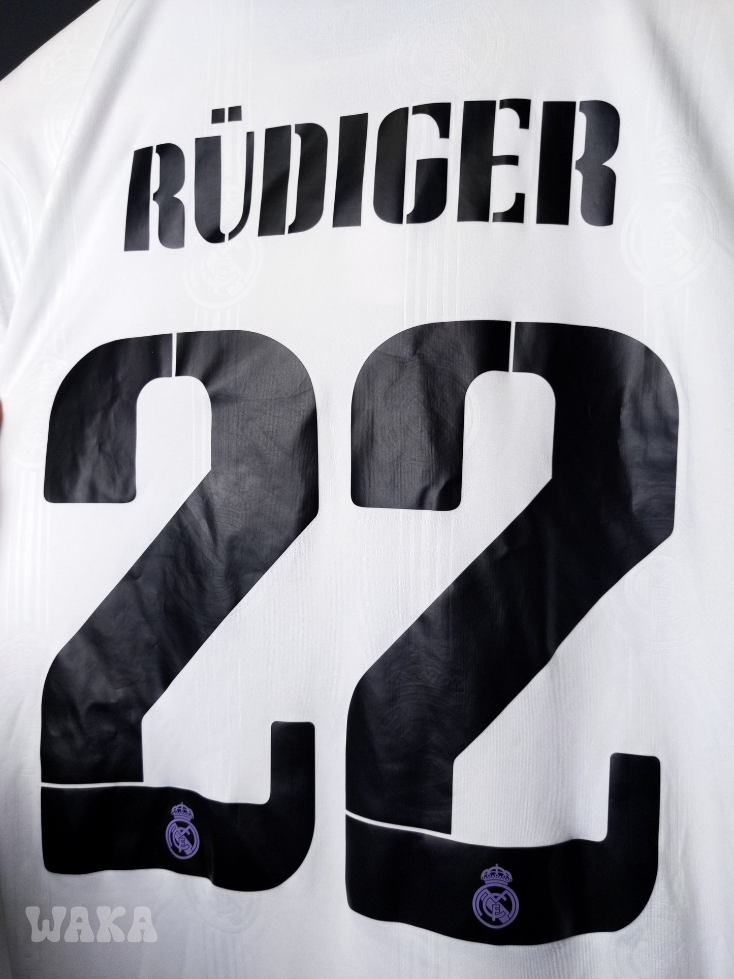 Real Madrid 2022/2023 - Rudiger - Home shirt - L