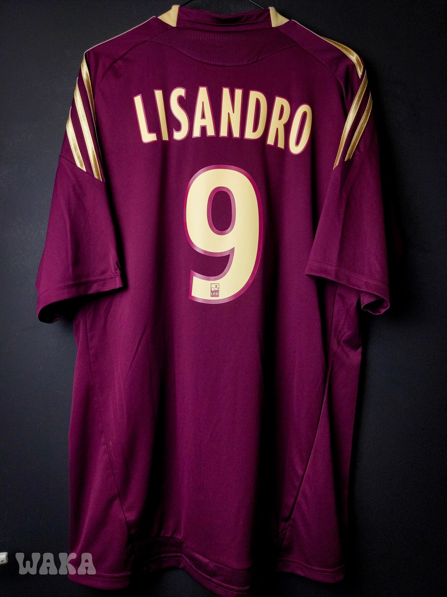 OL Olympique Lyonnais 2010/11 - Lisandro - Away shirt - L