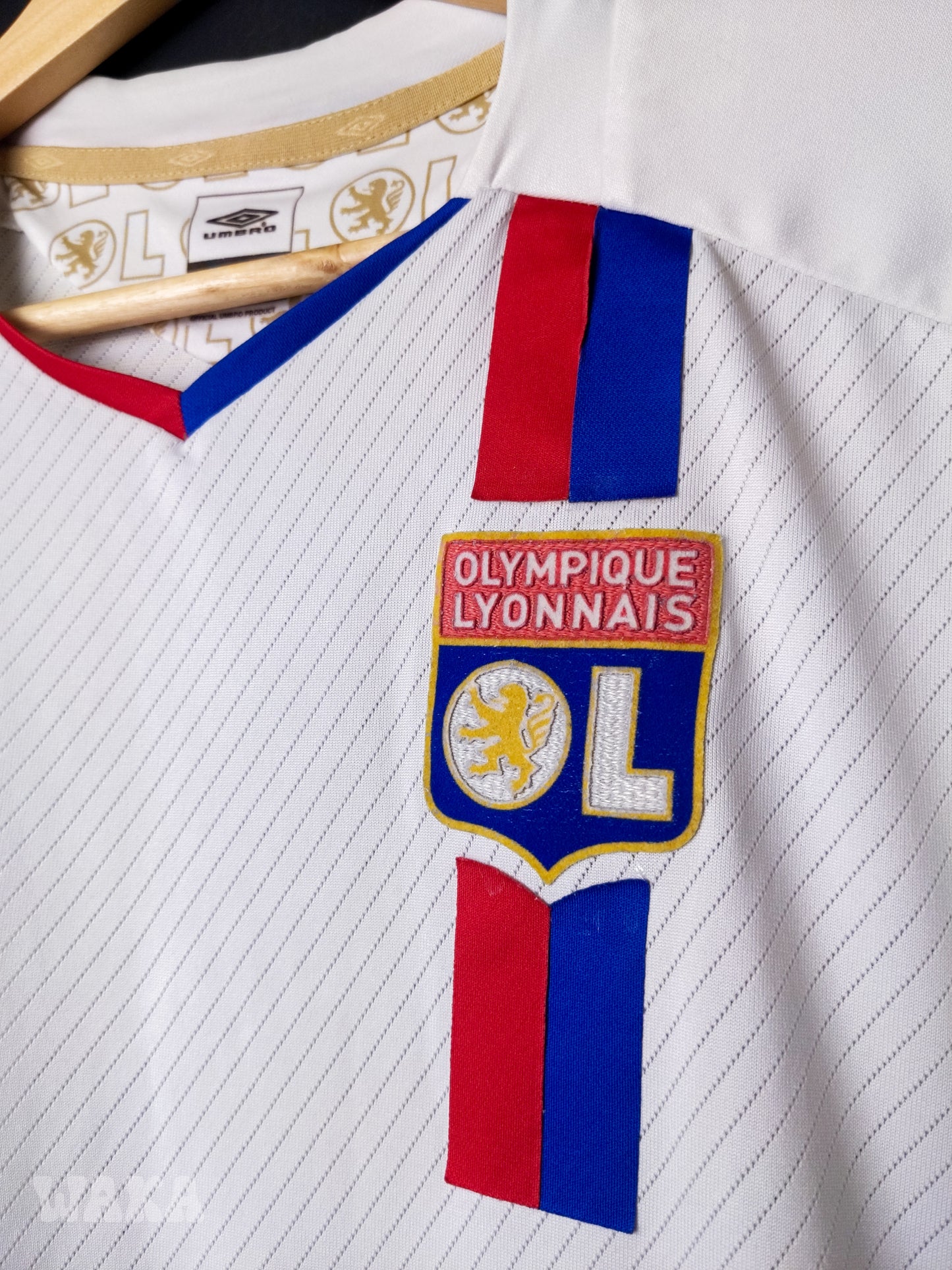 OL Olympique Lyonnais 2008/2009 - Juninho - Home shirt - XL