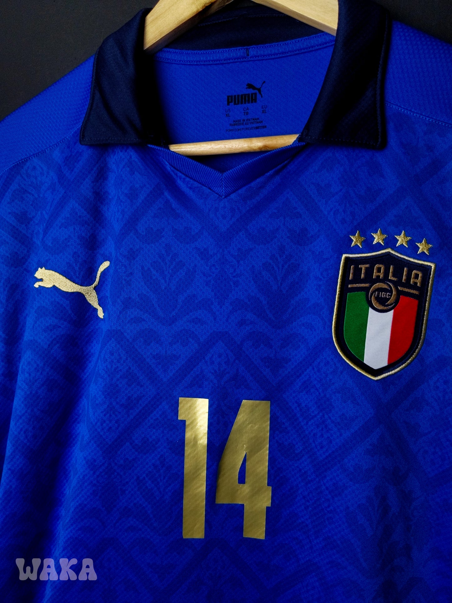 Italie Euro 2020 - Chiesa - Home shirt - XL
