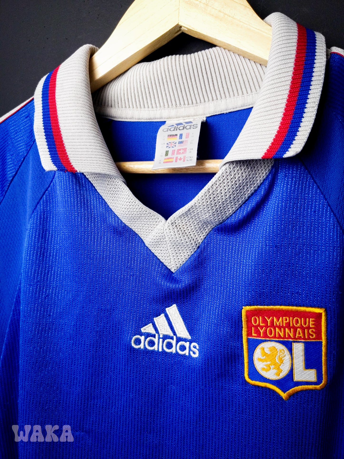 OL Olympique Lyonnais 1998/1999/2000 - Away shirt - XL *Long sleeves*