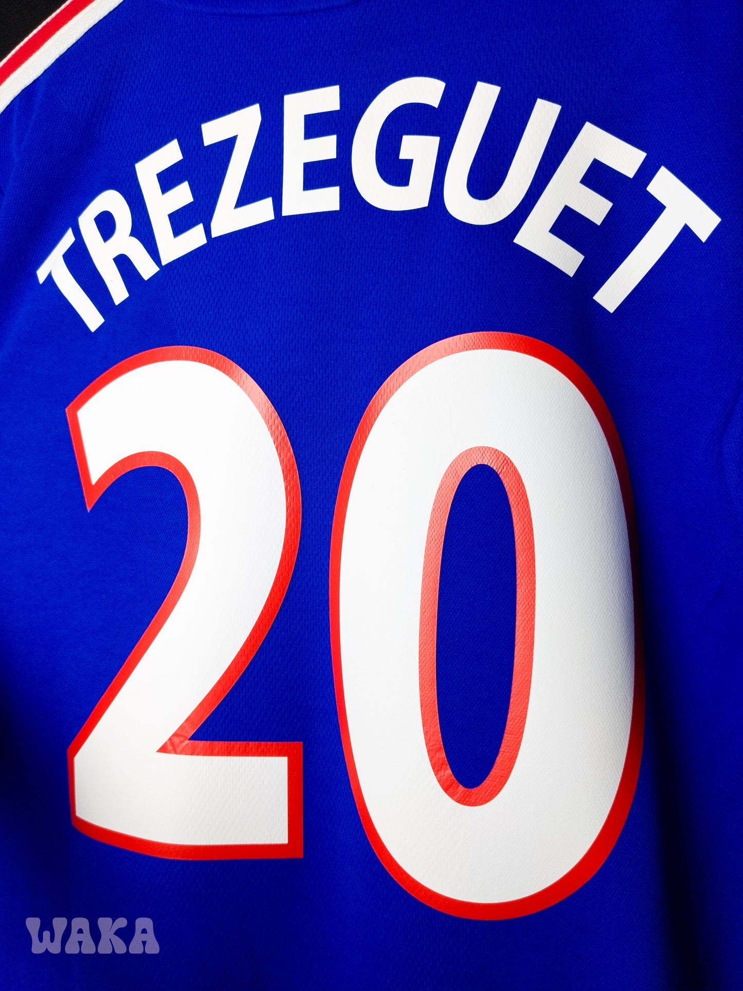 France 2000 - Trezeguet - Home Shirt - L