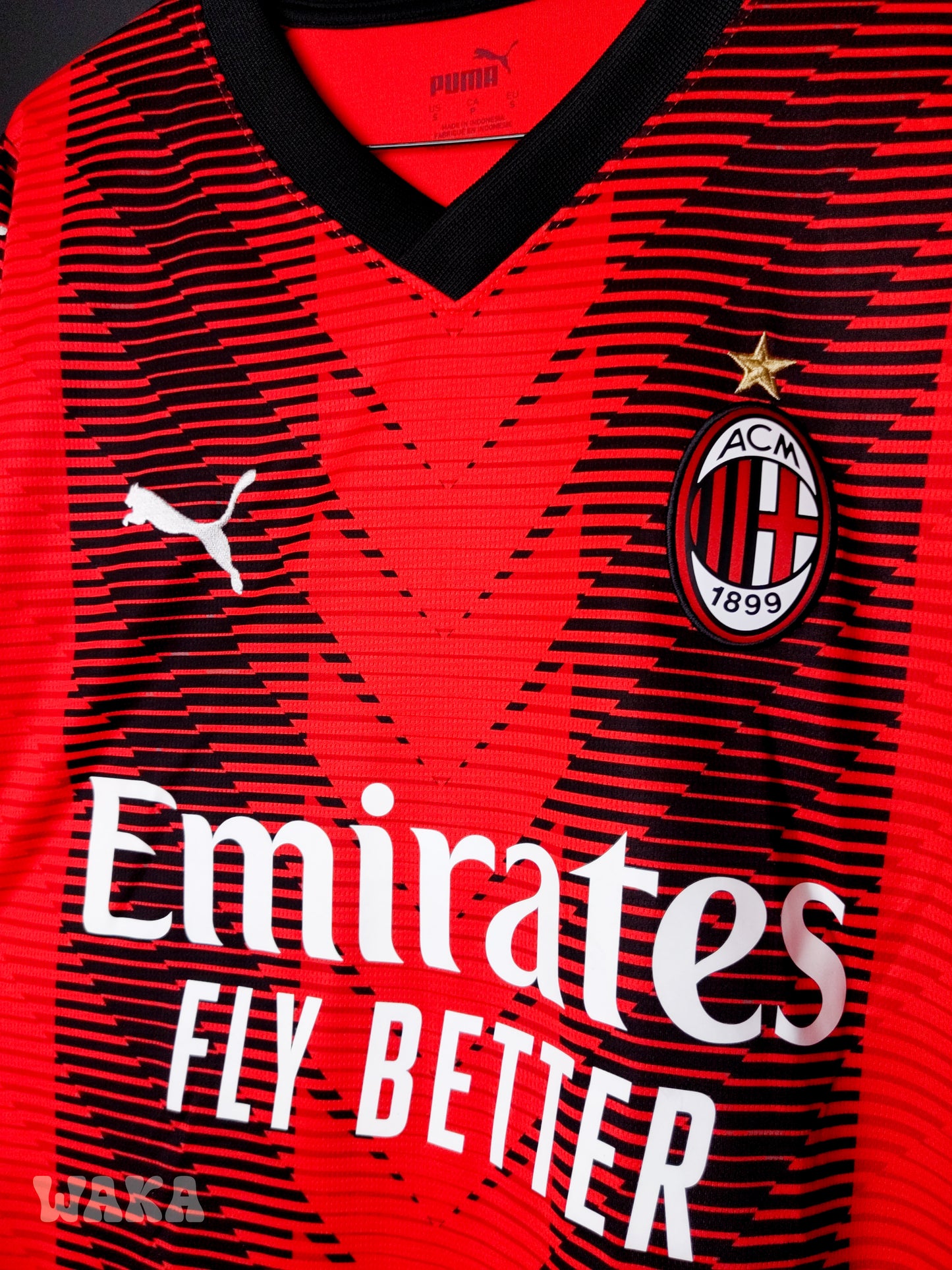 Milan AC 2023/2024 - Home shirt - S *Long sleeves*