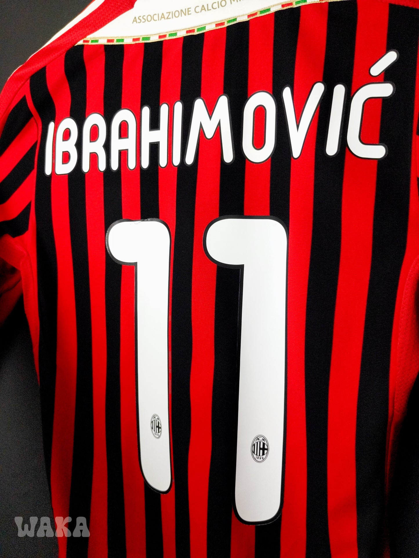AC Milan 2011/2012 - Ibrahimovic - Home shirt - S *PRO*