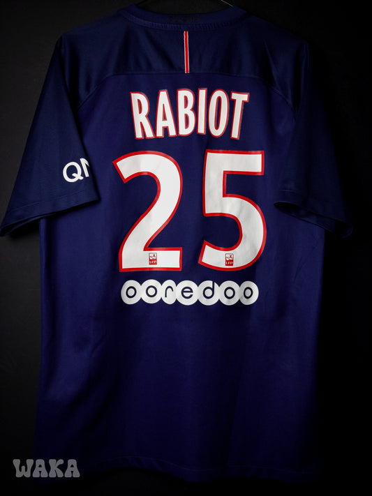 PSG 2016/2017 - Rabiot - Home shirt - M