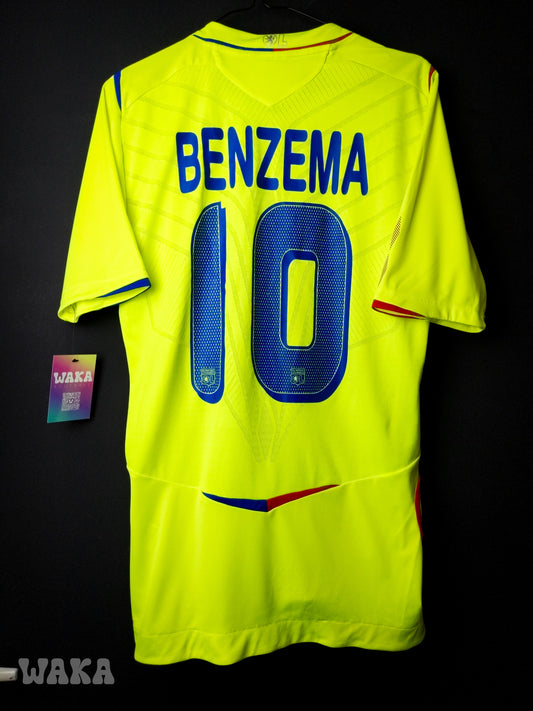 OL Olympique Lyonnais 2008/2009 - Benzema - Third shirt - S *OG Nameset*