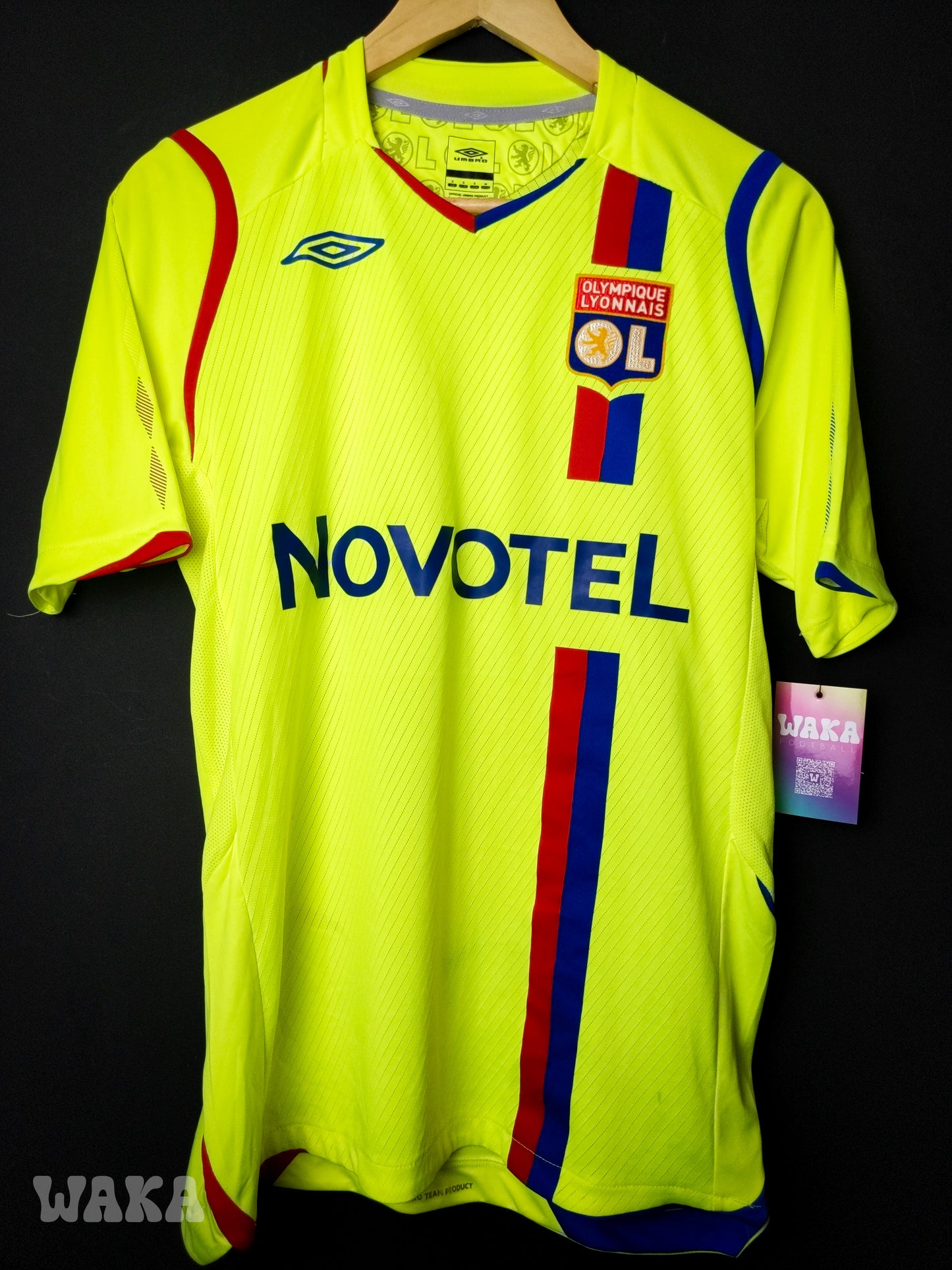 OL Olympique Lyonnais 2008/2009 - Juninho - Third shirt - S *OG Nameset*