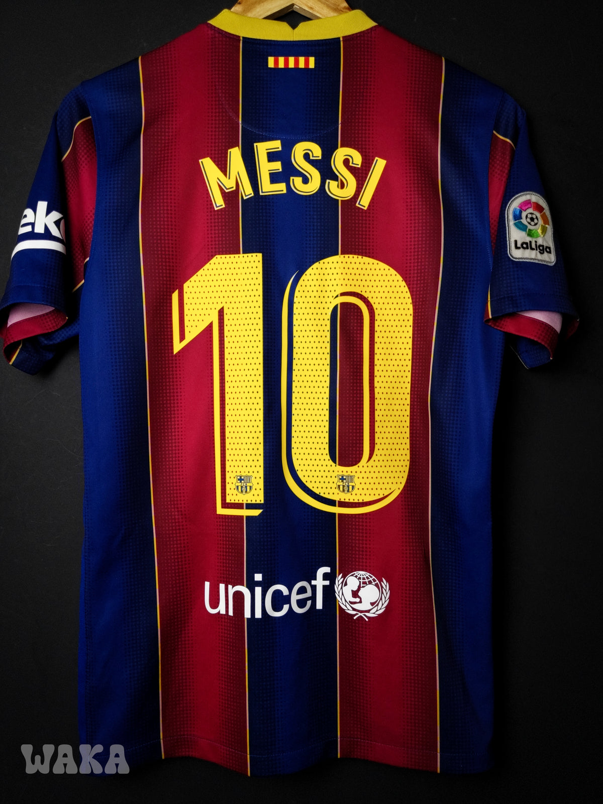 FC Barcelone 2020/2021 - Messi - Home shirt - S