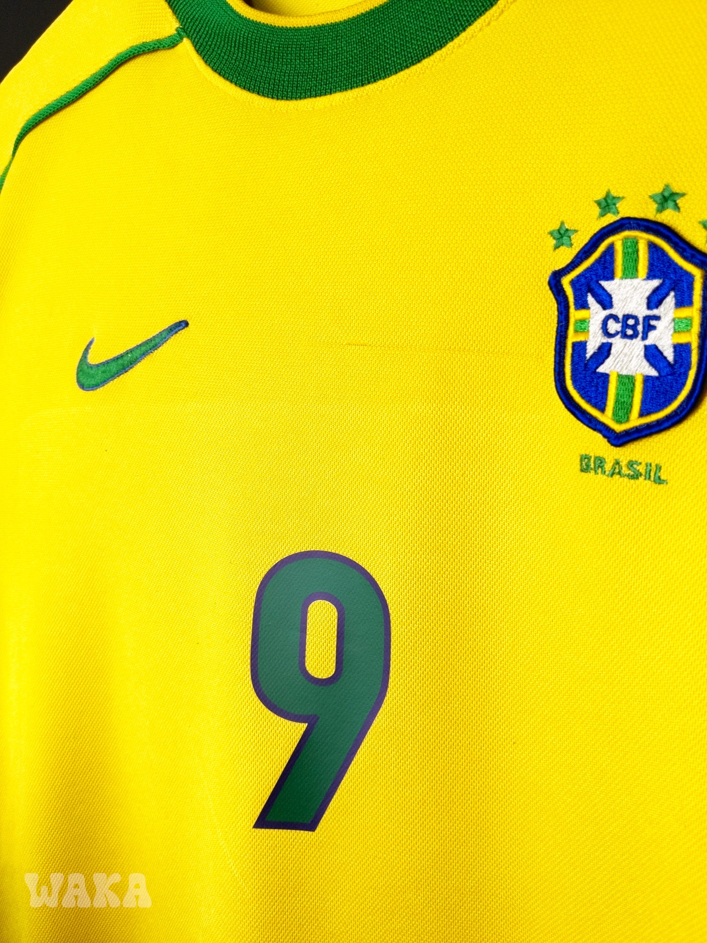 Brésil 1998 - Ronaldo - Home shirt - S