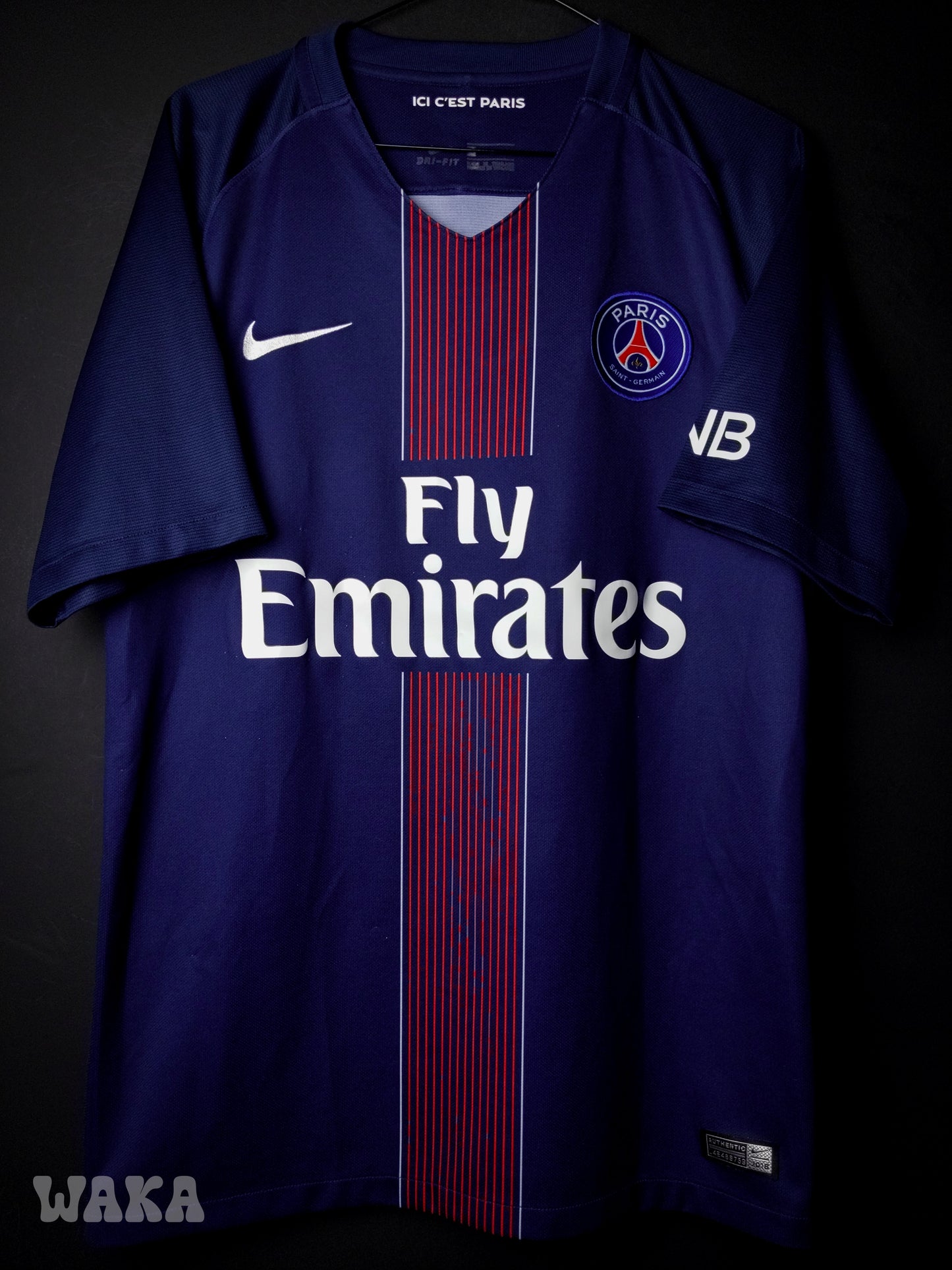 PSG 2016/2017 - Rabiot - Home shirt - M