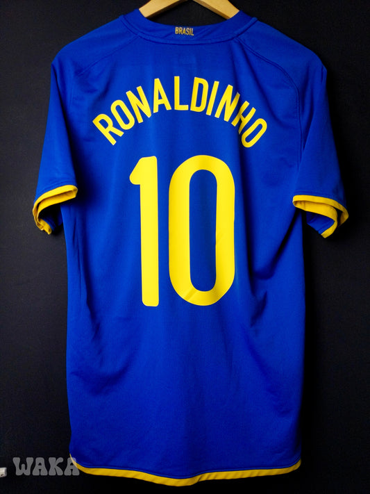Brésil 2008 - Ronaldinho - Away shirt - M