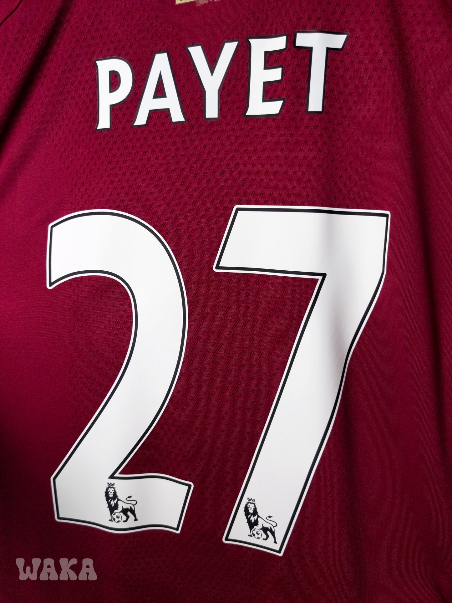 West Ham 2015/2016 - Payet - Home shirt - XL