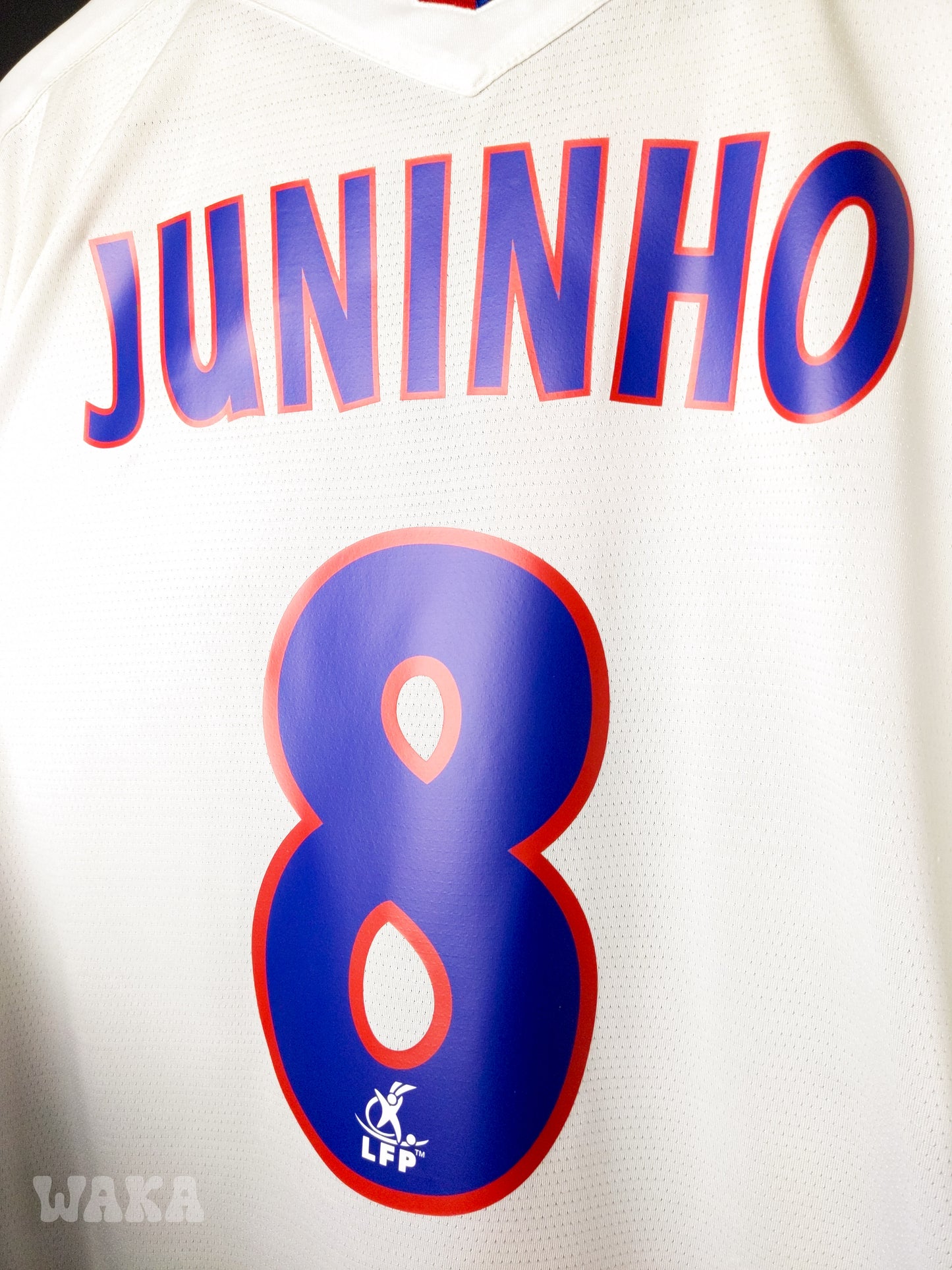 OL Olympique Lyonnais 2004/2006 - Juninho - Home shirt - L