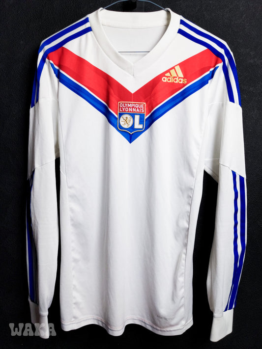 OL Olympique Lyonnais 2013/2014 - Home Shirt - S [Stock PRO] [Longsleeves]