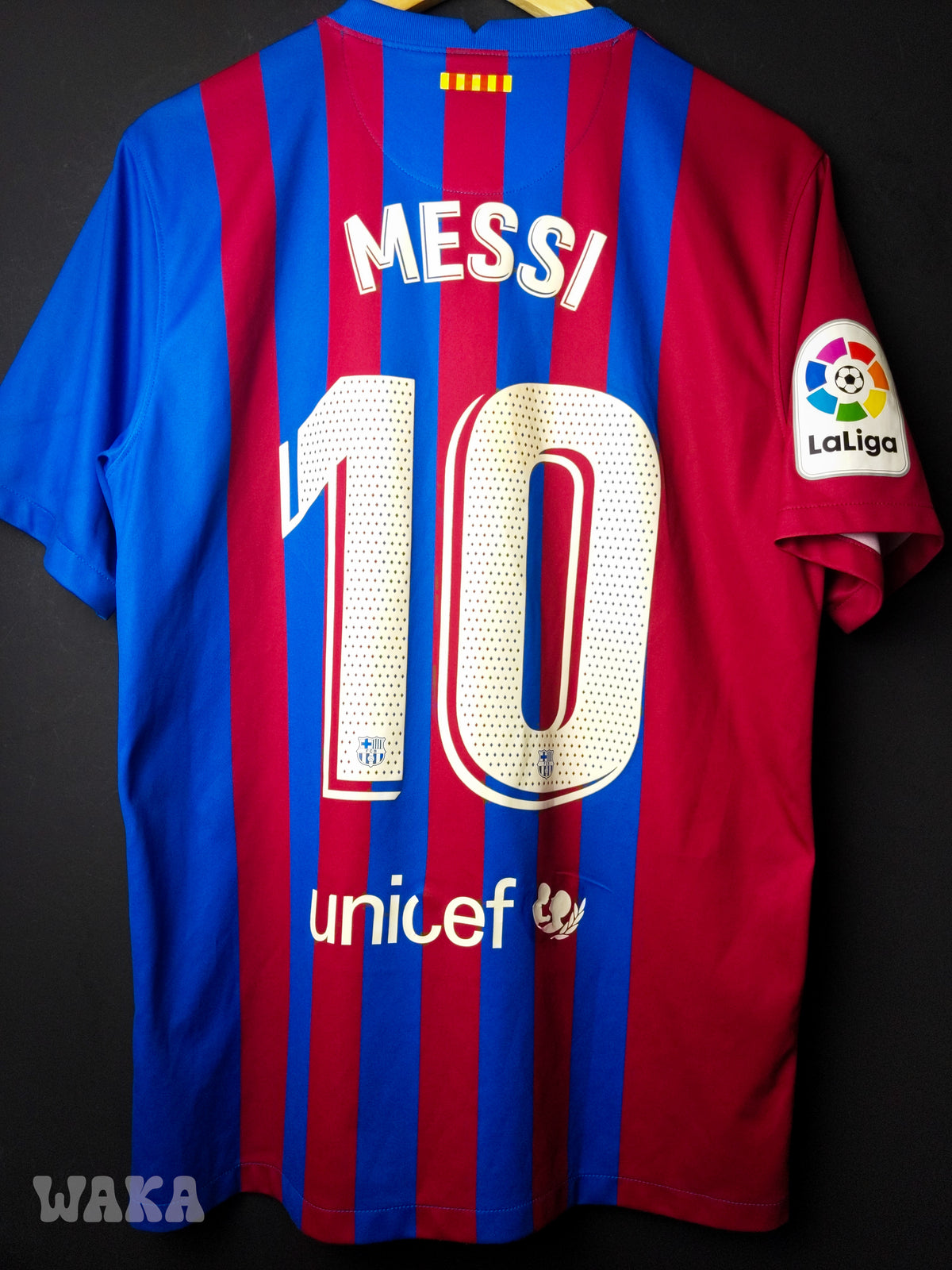 FC Barcelone 2021/2022 - Messi - Home shirt - S