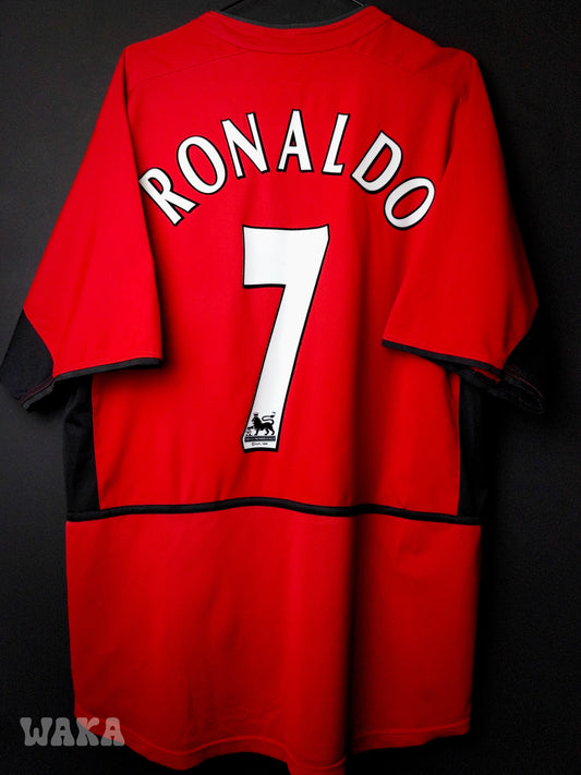 Manchester United 2003/2004 - Cristiano Ronaldo - Home Shirt - L