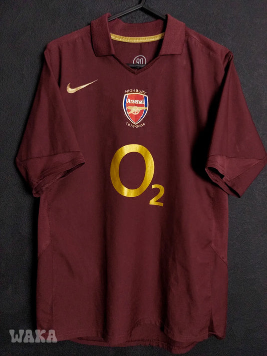 Arsenal 2005/2006 - Home shirt - XL Junior