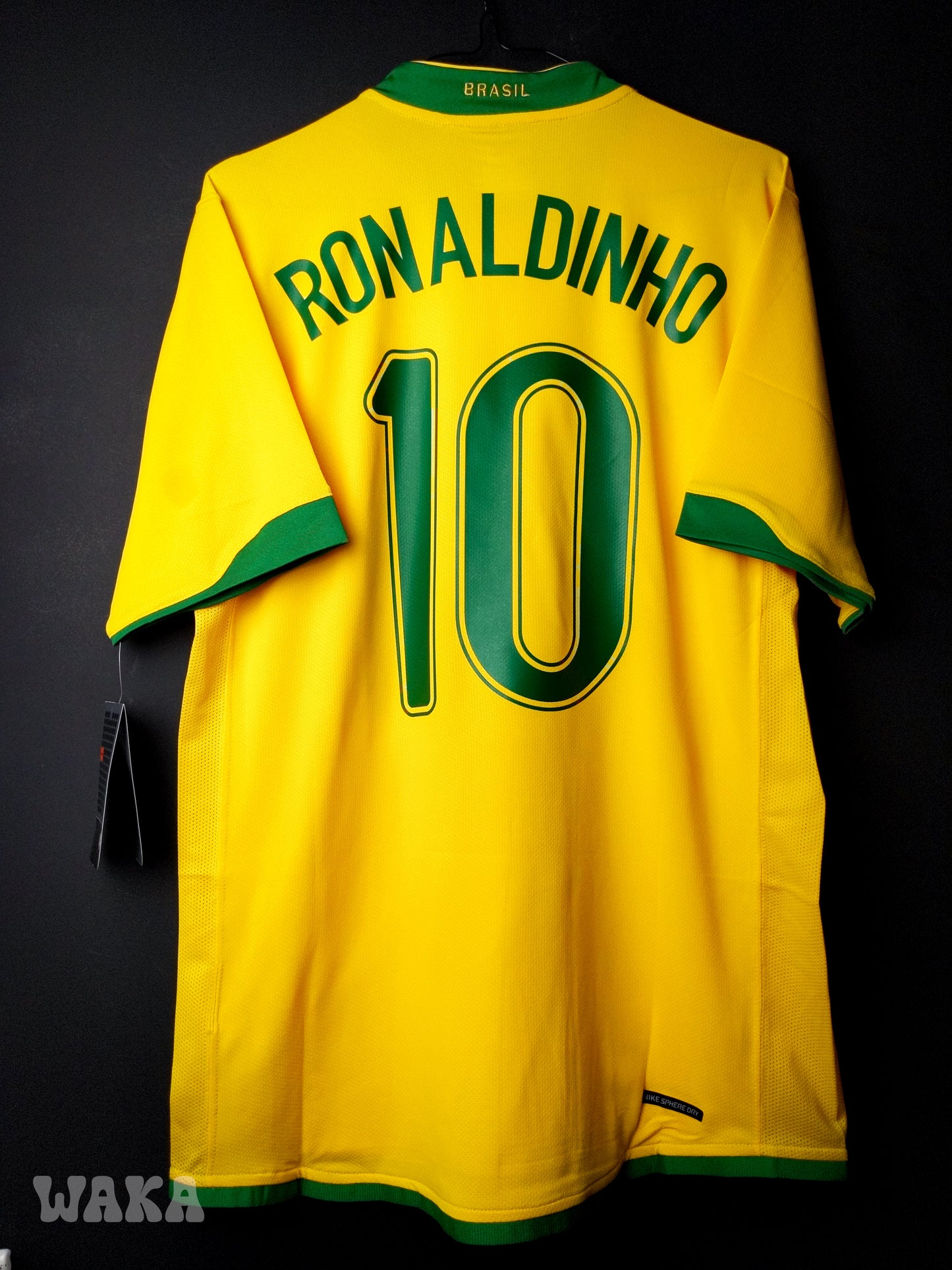 Brésil 2006 - Ronaldinho - Home shirt - M *BNWT*