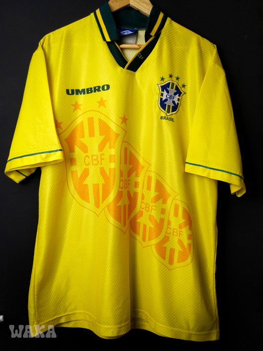 Brésil 1996 Umbro - Home shirt - XL