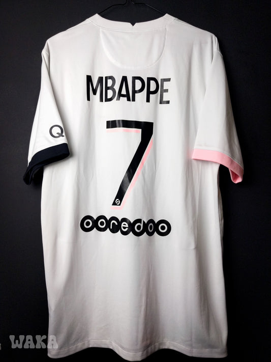 PSG 2021/2022 - Mbappé - Away shirt - L