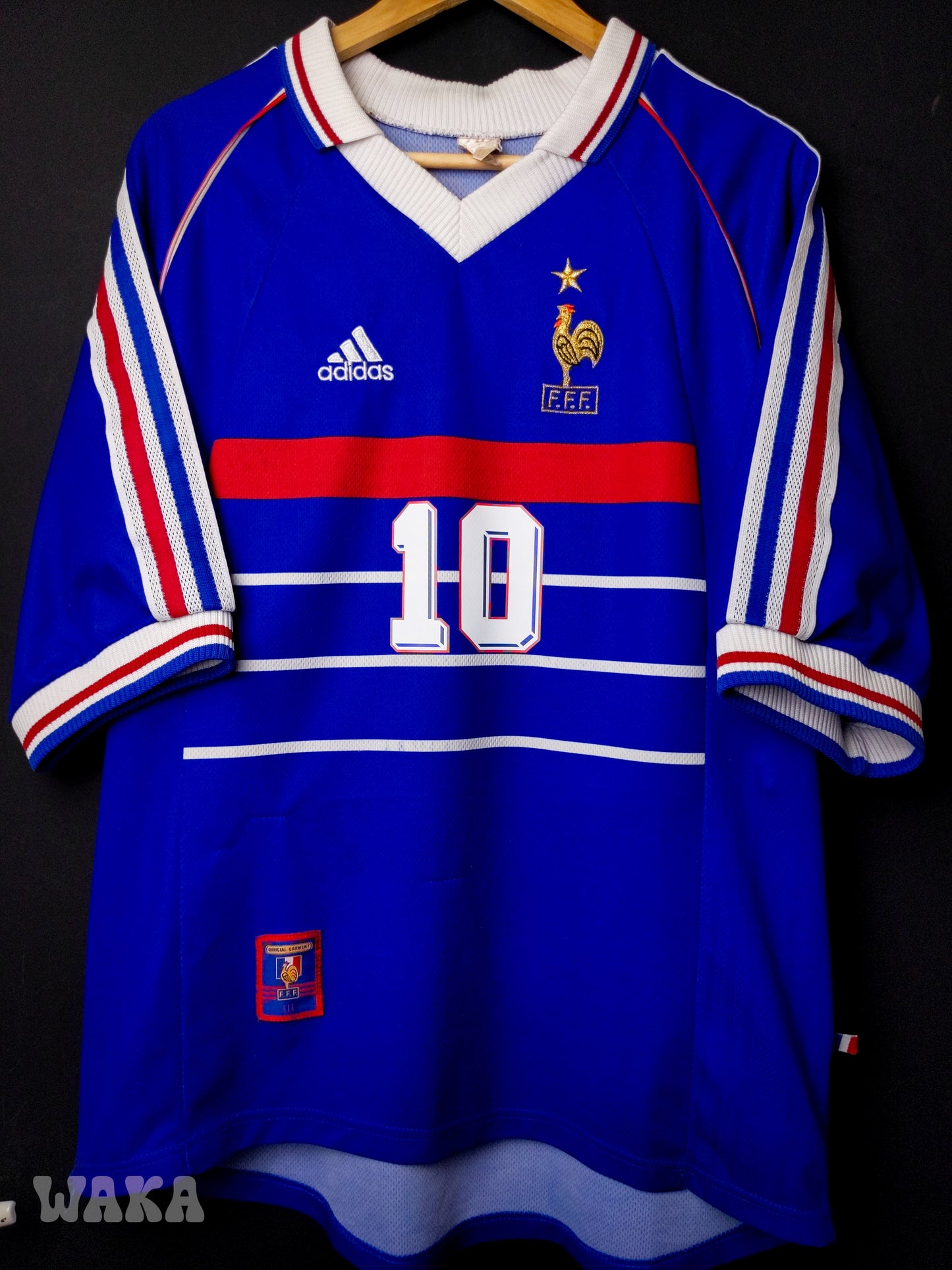 France 1998 - Zidane - Home Shirt - XL