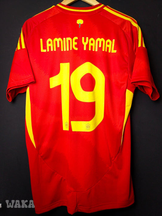 Espagne 2024 - Lamine Yamal - Home shirt - L