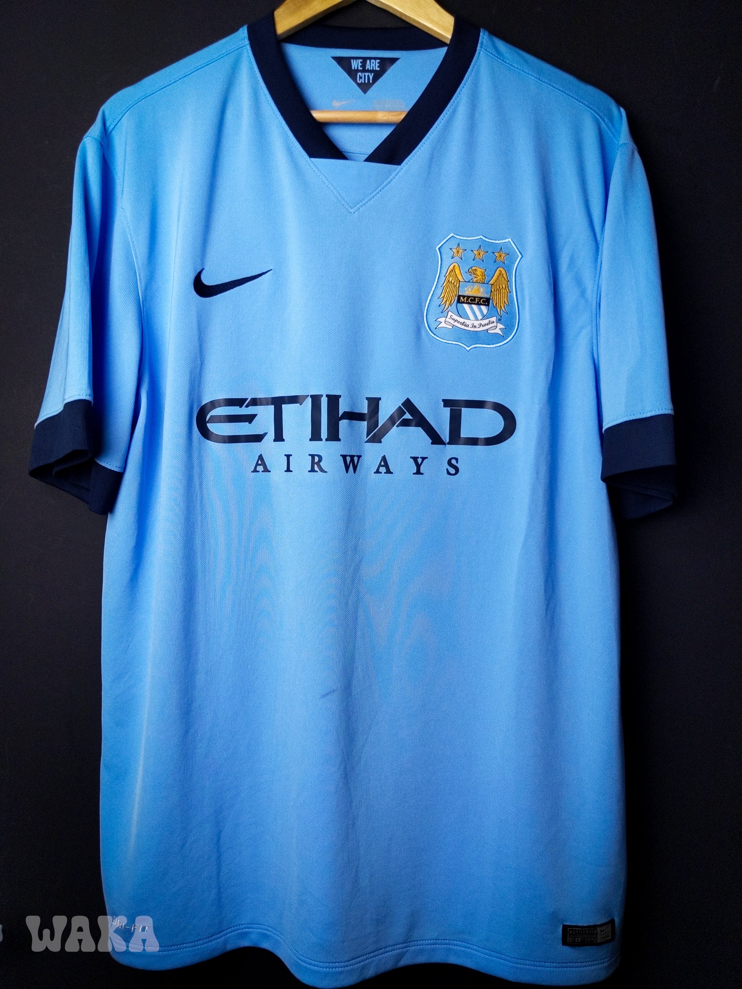Manchester City 2014/2015 - David Silva - Home shirt - XL