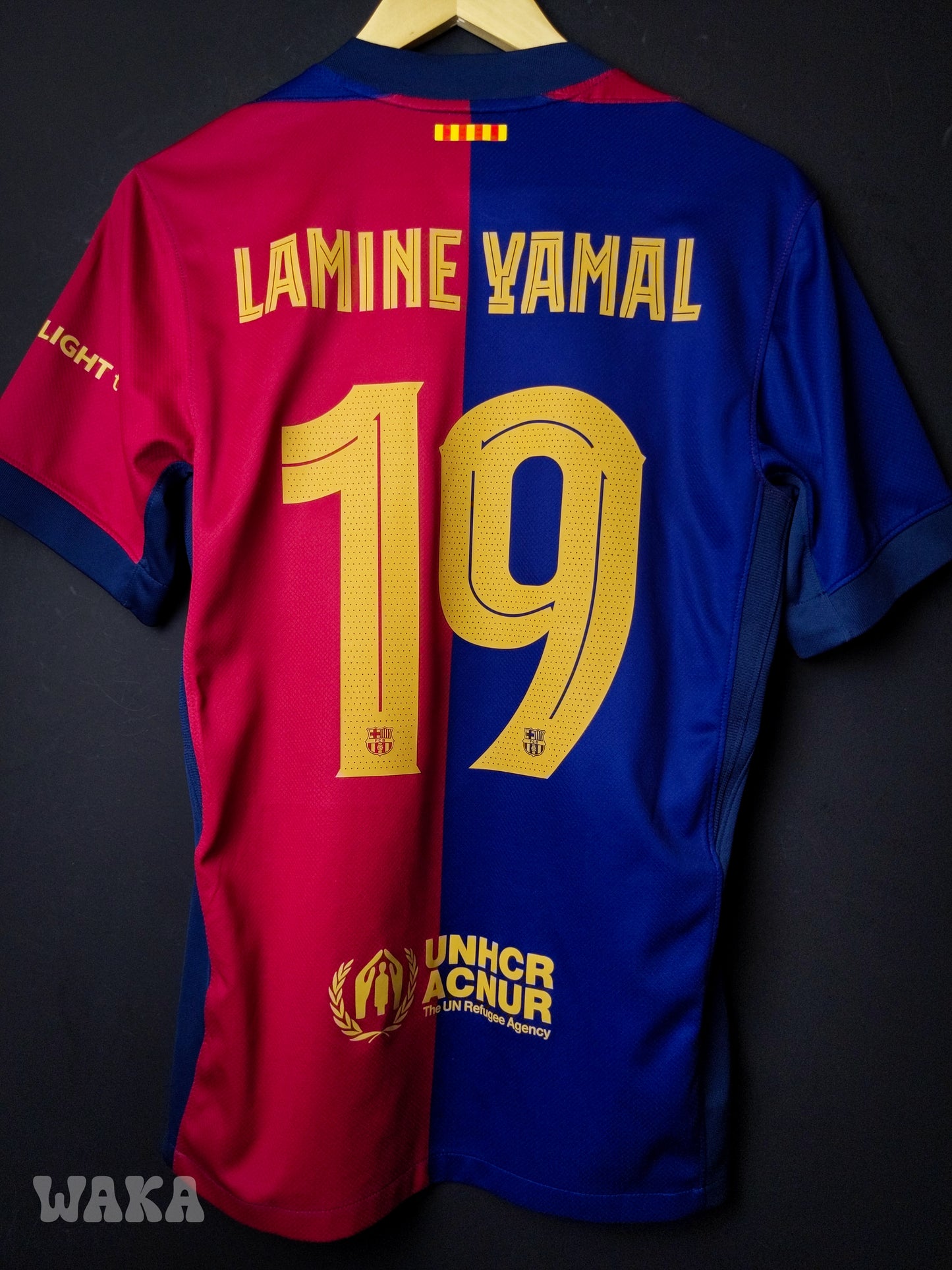 FC Barcelone 2024/2025 - Lamine Yamal - Home shirt - S