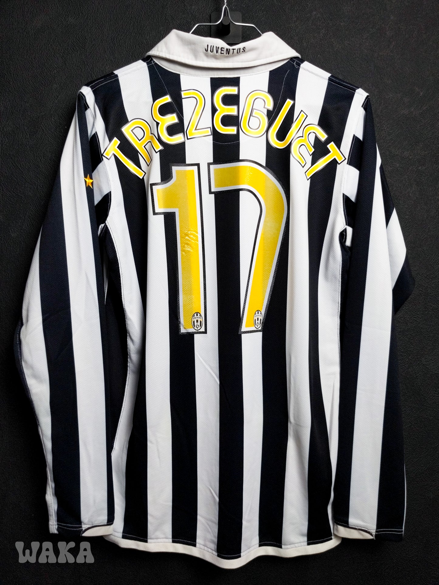 Juventus 2006/2007 - Trezeguet - Home shirt - S [Manches longues]