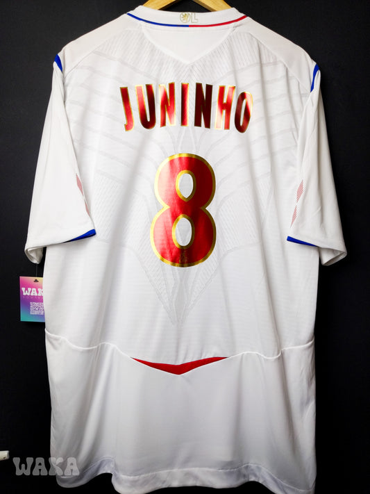 OL Olympique Lyonnais 2008/2009 - Juninho - Home shirt - XXL
