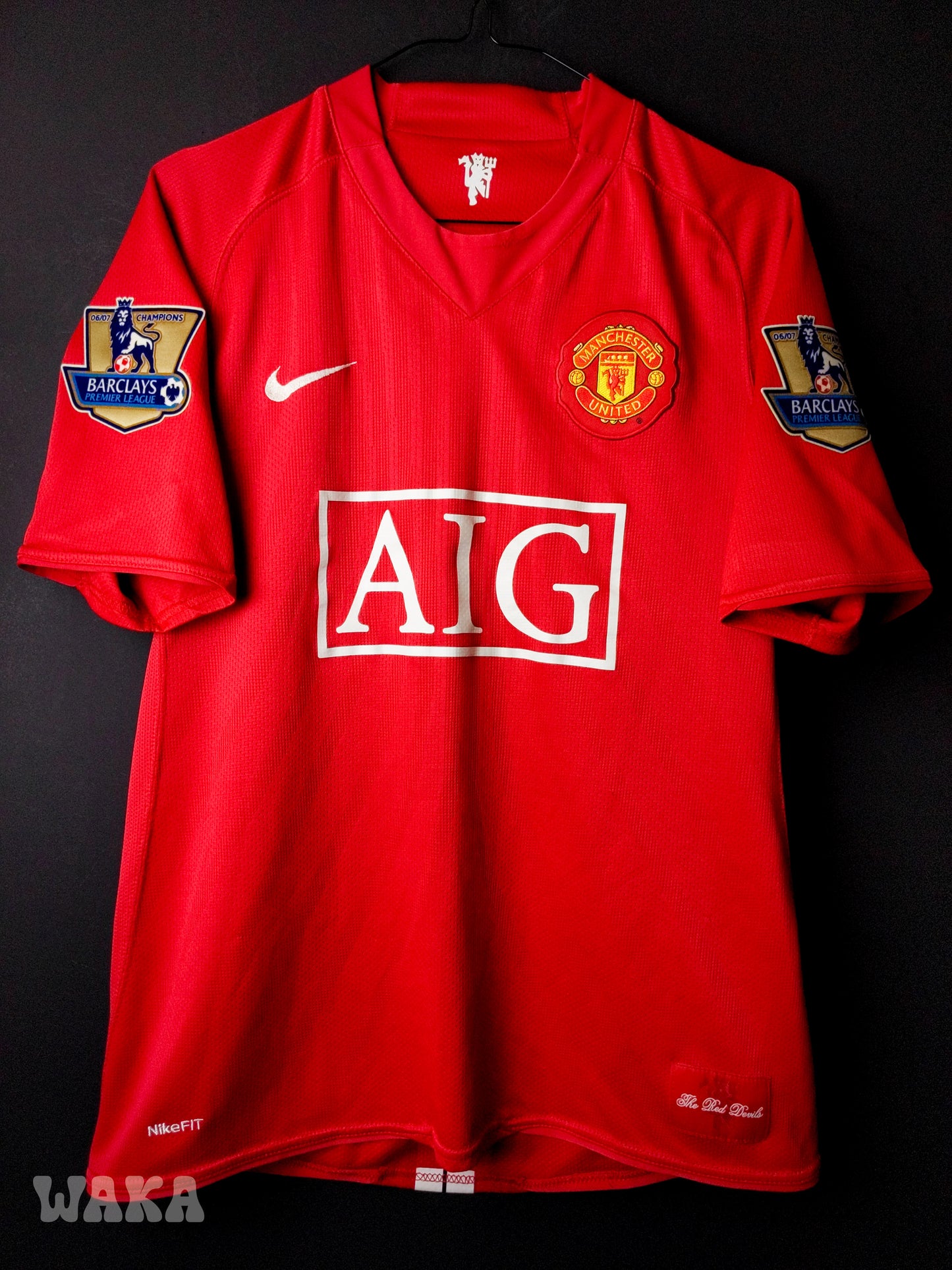 Manchester United 2007/2008/2009 - Rooney - Home Shirt - M