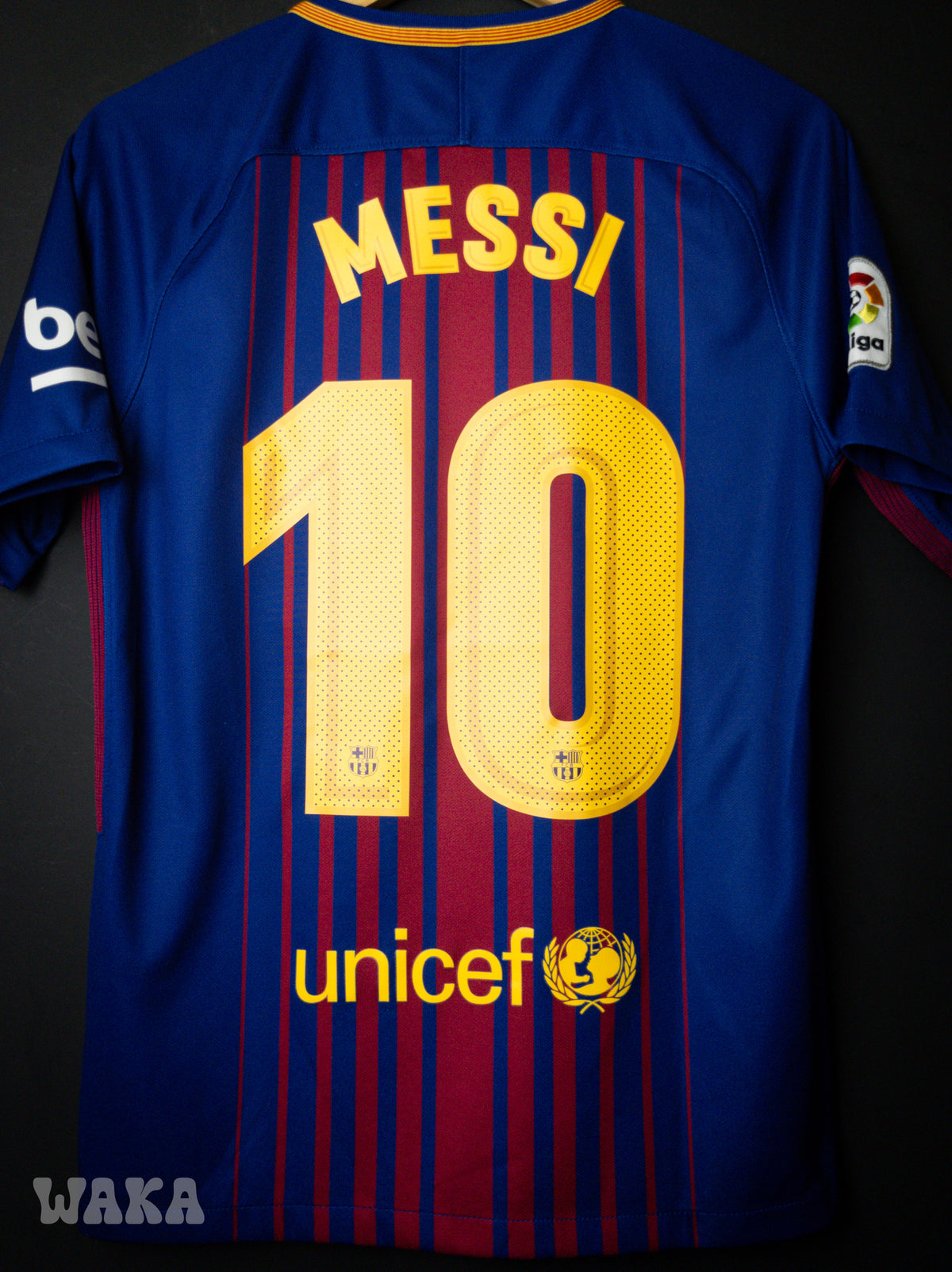 FC Barcelone 2017/2018 - Messi - Home shirt - S