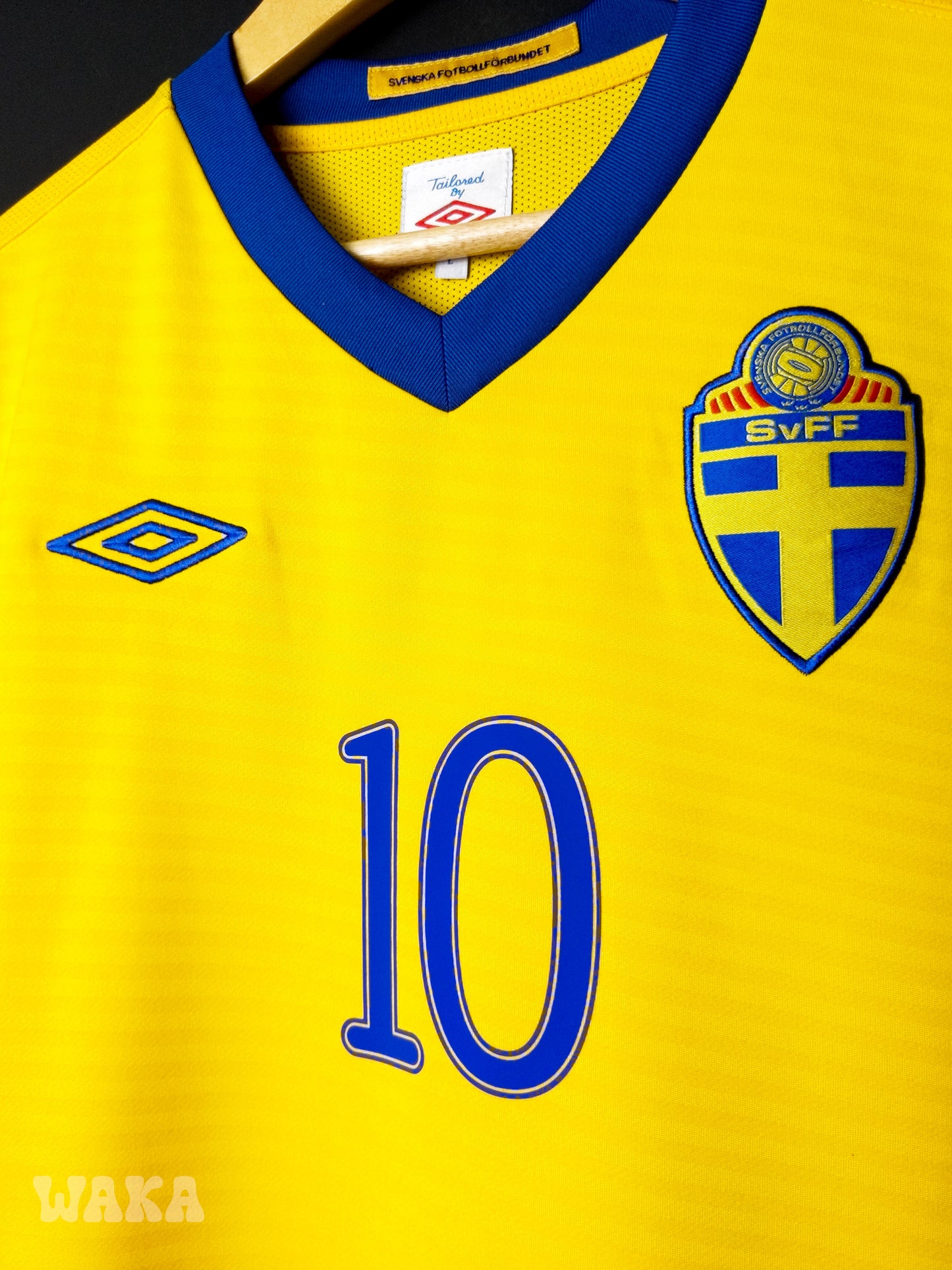 Suède 2010 - Ibrahimovic - Home shirt - L