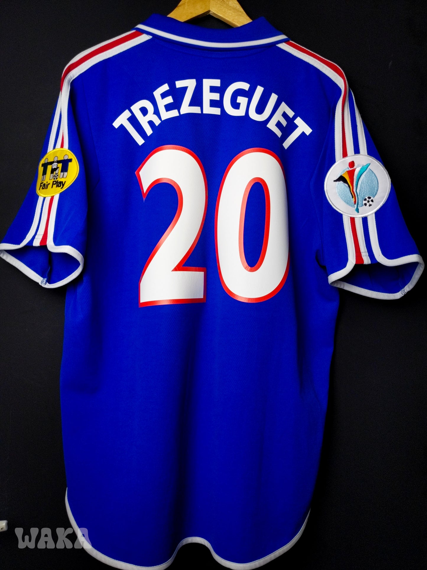 France 2000 - Trezeguet - Home Shirt - L