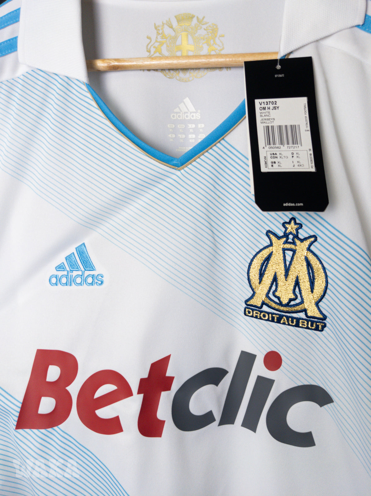 OM Olympique de Marseille 2011/2012 - Home shirt - XL *BNWT*