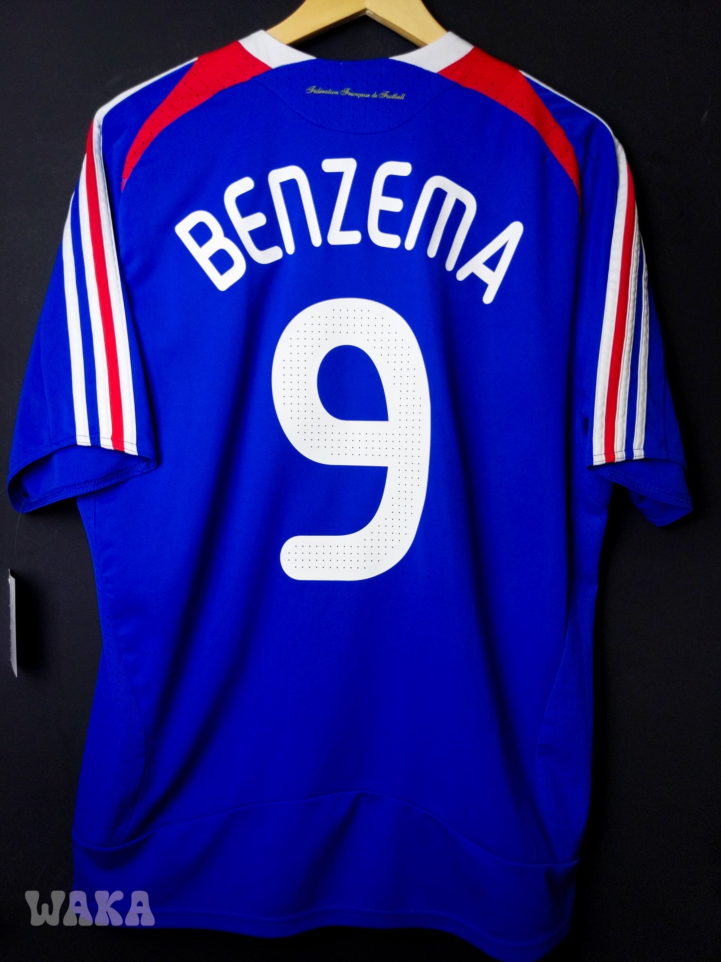 France 2008 - Benzema - Home shirt - L