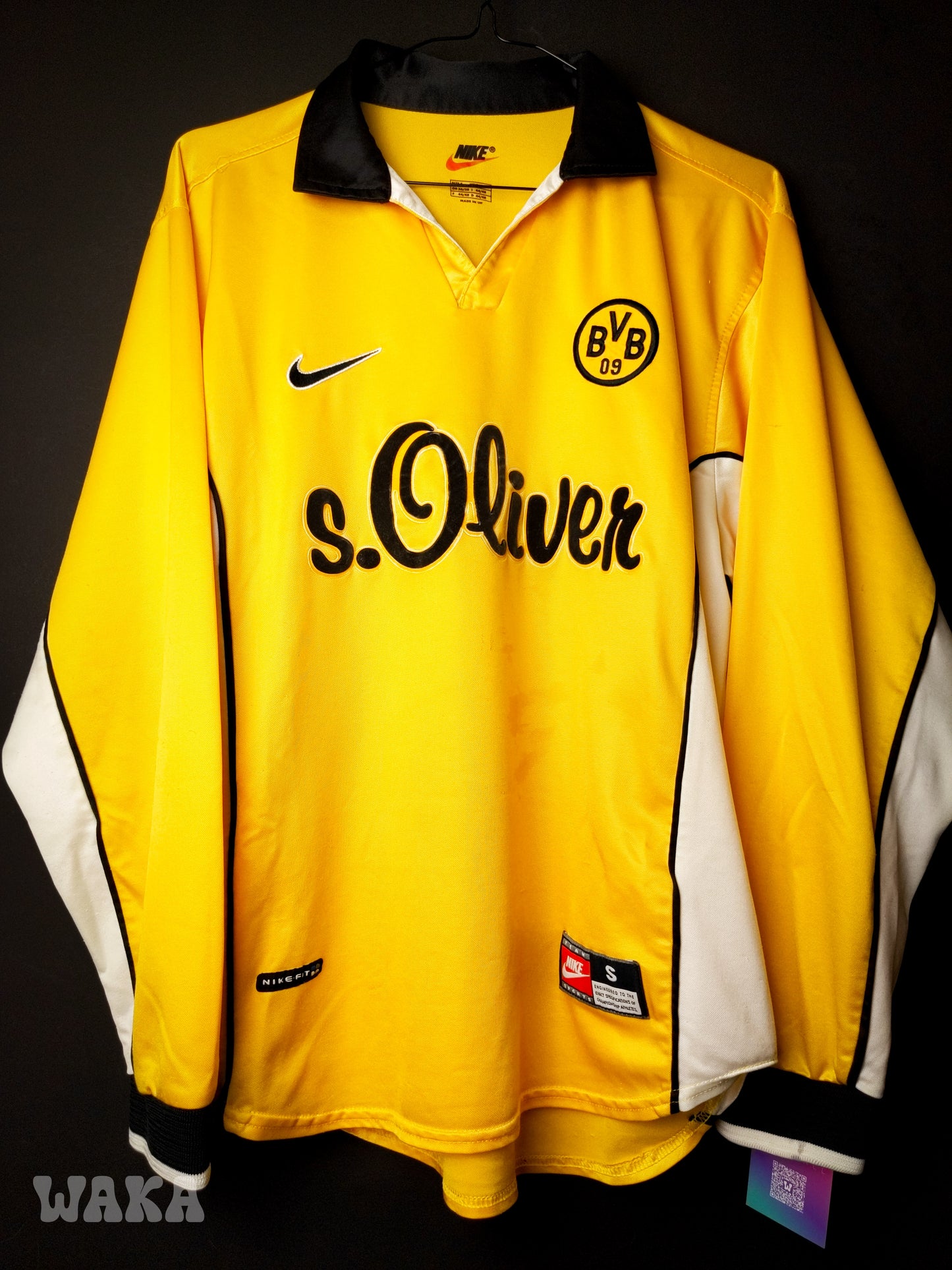 Borussia Dortmund 1998/1999/2000 - Home Shirt - S [Long Sleeves]