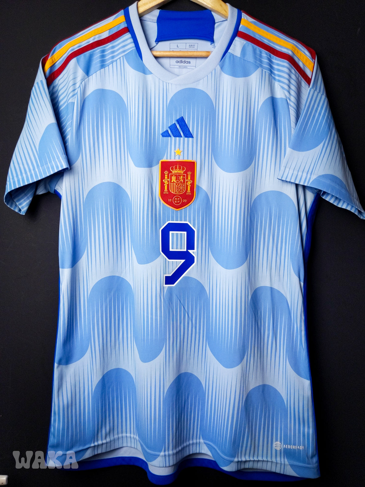 Espagne 2022 - Gavi - Away shirt - L