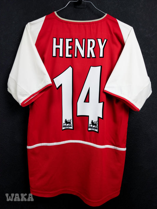 Arsenal 2002/2003/2004 - Henry - Home Shirt - XL Junior
