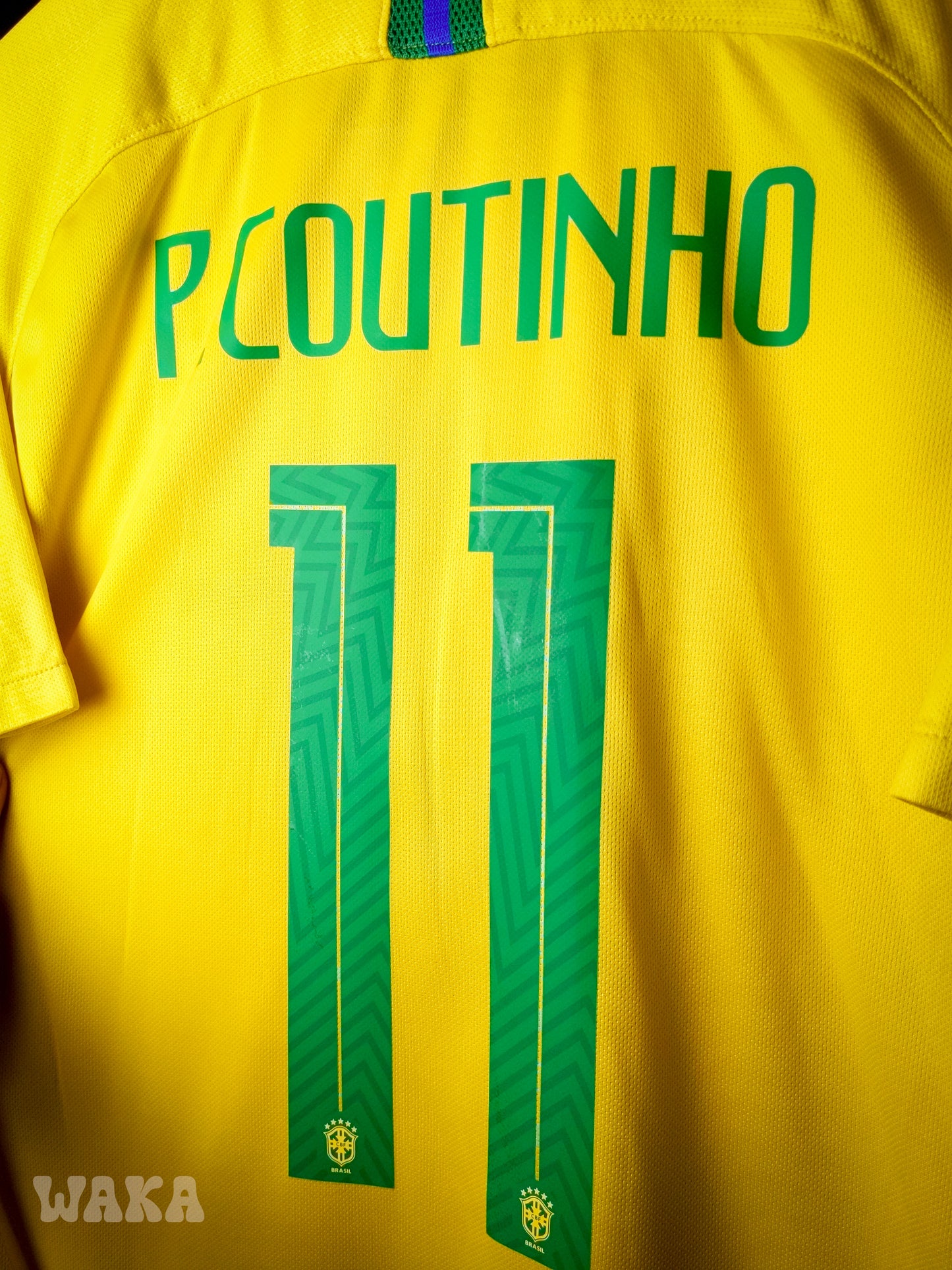 Brésil 2018 - Coutinho - Home shirt - L