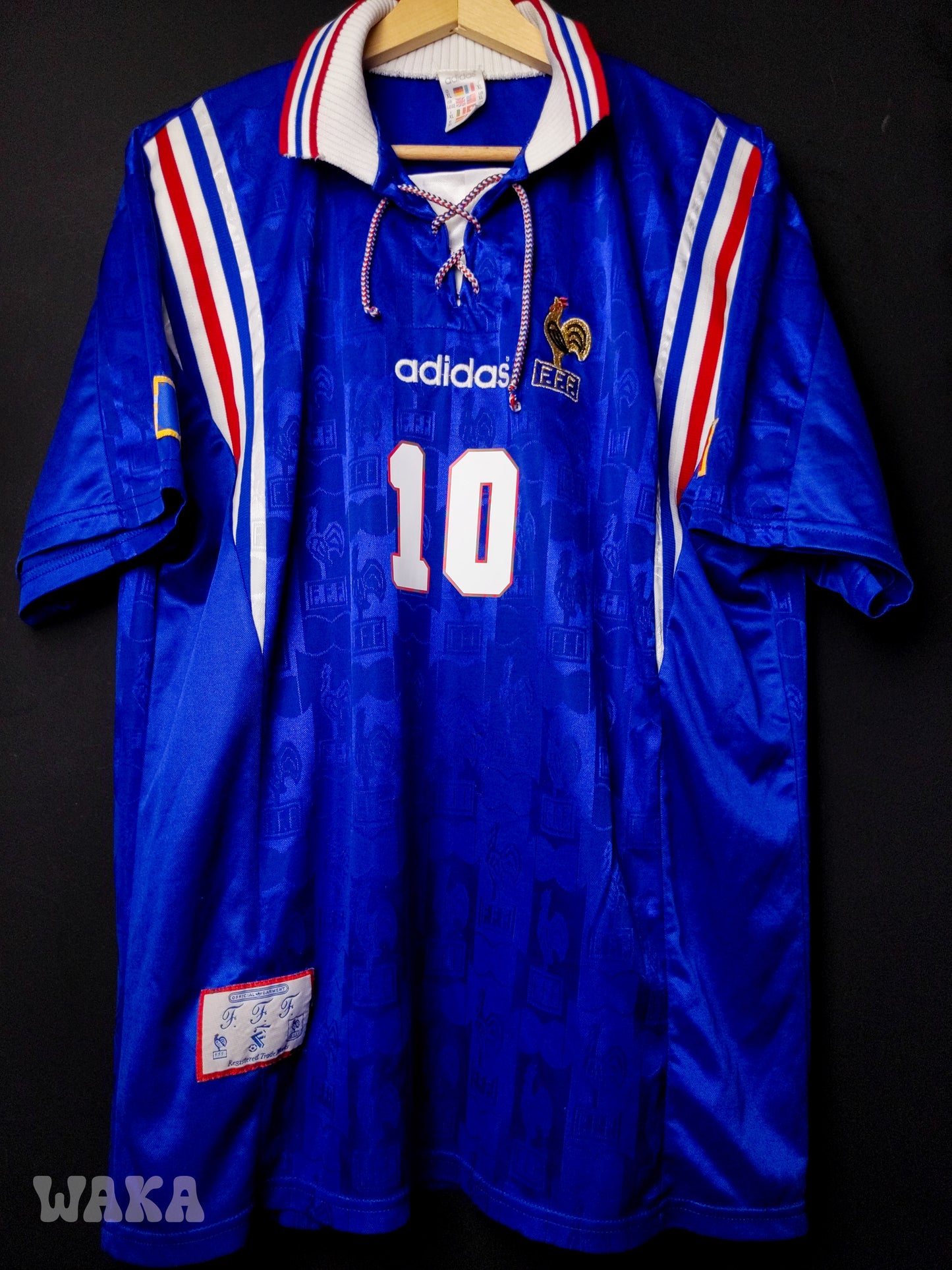 France 1996 - Zidane - Home Shirt - XL