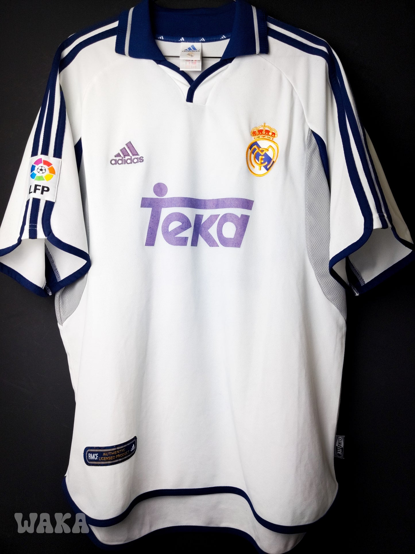 Real Madrid 2000/2001 - Figo - Home Shirt - M