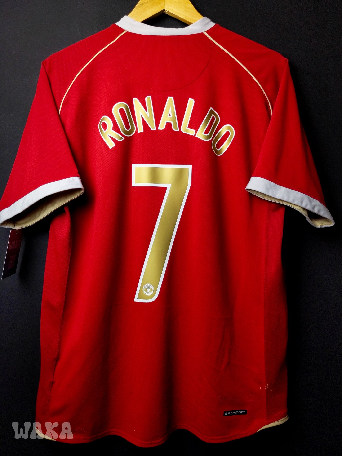 Manchester United 2006/2007 - Cristiano Ronaldo - Home Shirt - M